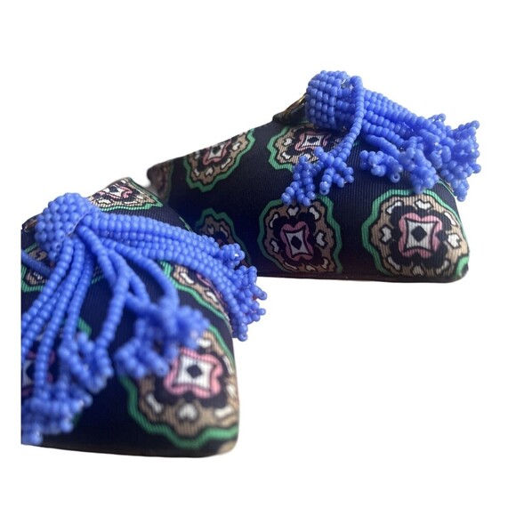 J CREW Beaded Tassel Moroccan Sandals Size 6 Women’s In Excellent Condition - Picture 4 of 11